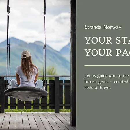 Chalet Luxurious 5-bedroom Mountain With Sauna, Panoramic Views, And Two Full Bathrooms Stranda (More og Romsdal)